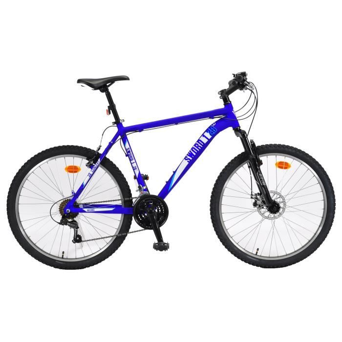 Micmo Vtt 26 Sword Ltd Alu Suspension Avant 21 Vitesses Shimano Freins Disques Prix Pas Cher Cdiscount