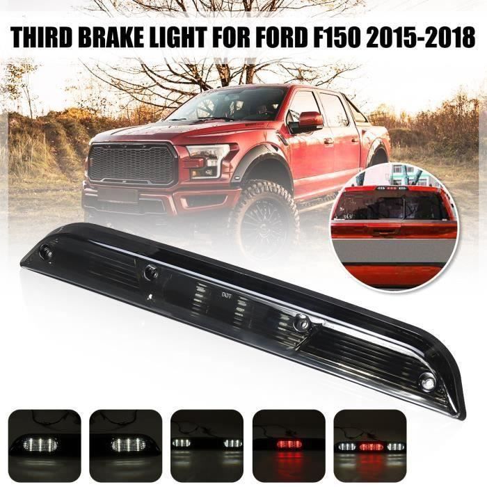 Feu Arrière 3ème Feu Stop LED Pour Ford F150 F250 F350 1994-1997 - AUXITO Fumé | Feu De Freinage Cargo