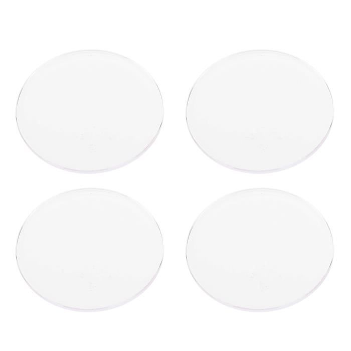 3 Pcs Verre De Montre QUARKZMAN 30mm Diamètre - Lentille Dôme Cristal Clair 1.5mm Épaisseur Pour Réparation Montres