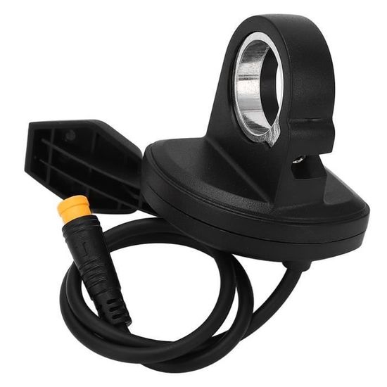 LWLWA Accelerateur Trotinette Noir, Conception Convexe PVC