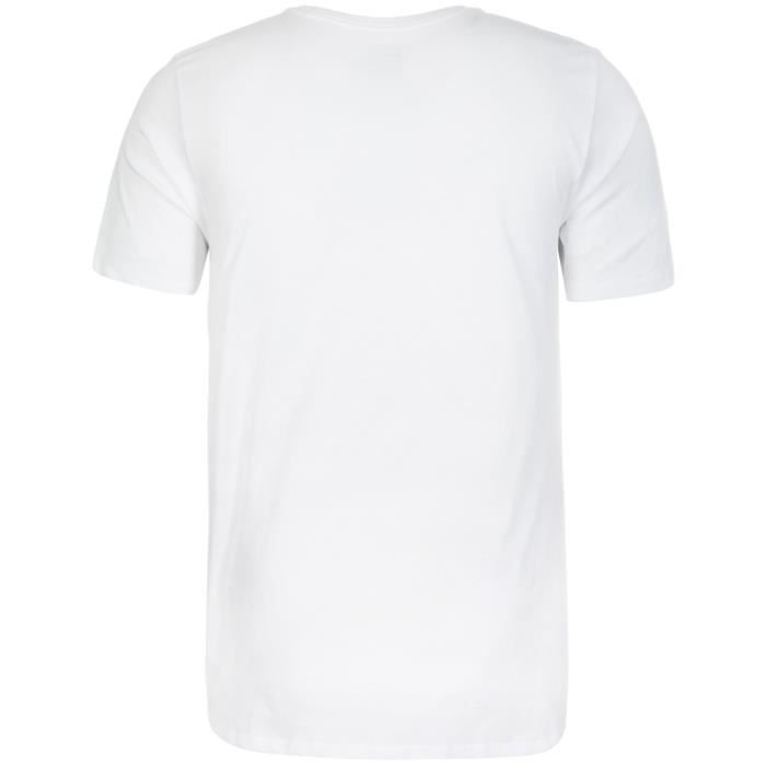 ASICS T shirt Homme Blanc Cdiscount Sport