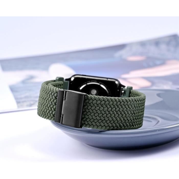 Bracelet montre nylon tressé deals