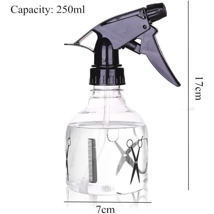 Xiton Spray vide Pulvérisateur de brume fine Bouteille de pulvérisation  d'eau Continu Vaporisateur Bouteille de giclée vide rechargeable pour