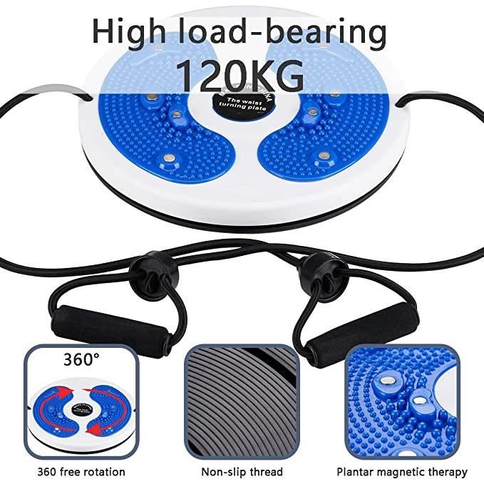 Disque Twister Nizirioo - Plateforme De Rotation Fitness Pour Taille Et Équilibre