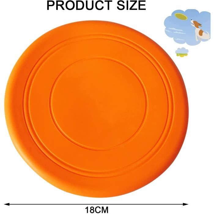 Frisbee Getgey The Flat Ball Orange 1988 - Jouet Ancien NEUF Et Très Rare - Collectors