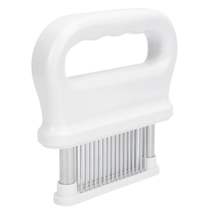 Attendrisseur à Viande Jaccard 48 Lames - Acier Inoxydable - Pour Bœuf, Poulet, Porc - Améliore La Penétration Des Marinades Attendrir Bœuf Porc Poulet Attendrisseur à Viande Jaccard 48 Lames - Acier Inoxydable - Pour Bœuf, Poulet, Porc - Améliore La Penétration Des Marinades Attendrir Bœuf Porc Poulet