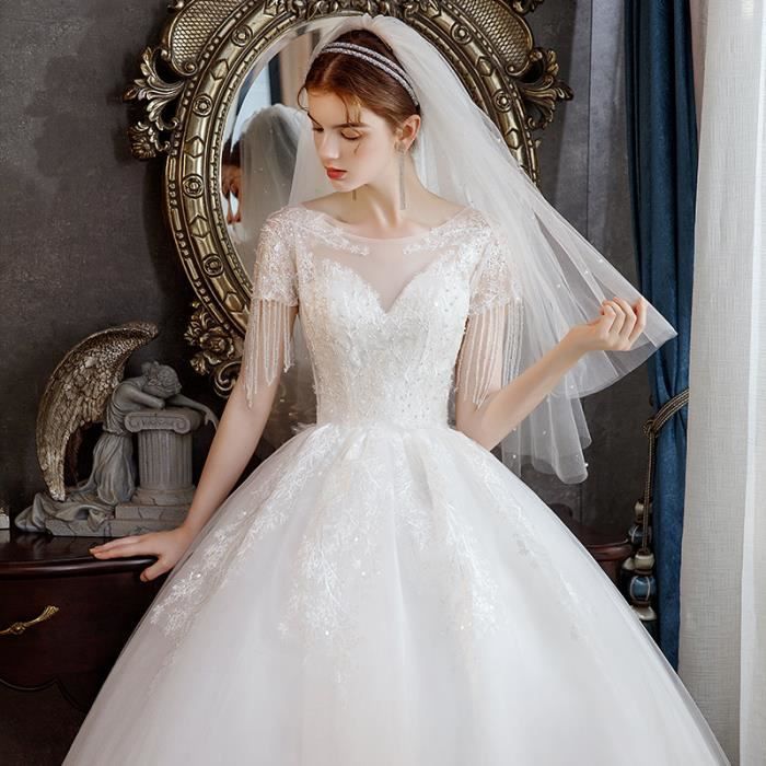 Robe de mariée taille haute cheap