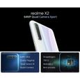 Version mondiale Realme X2 smartphone 8 + 128 Go 6.4 pouces AMOLED Écran Moblie Phone NFC Cellphone-2
