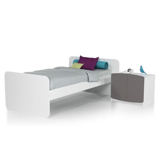 At4 lit bébé evolutif 3 en 1 du berceau au lit junior Clearance