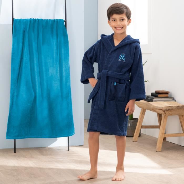 Peignoir brodé sale enfant