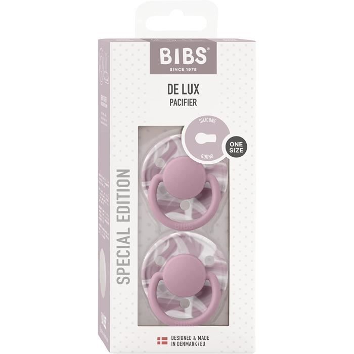 BIBS COLOUR PACIFIER SPECIAL EDITION LOT 2 SUCETTES TAILLE 1