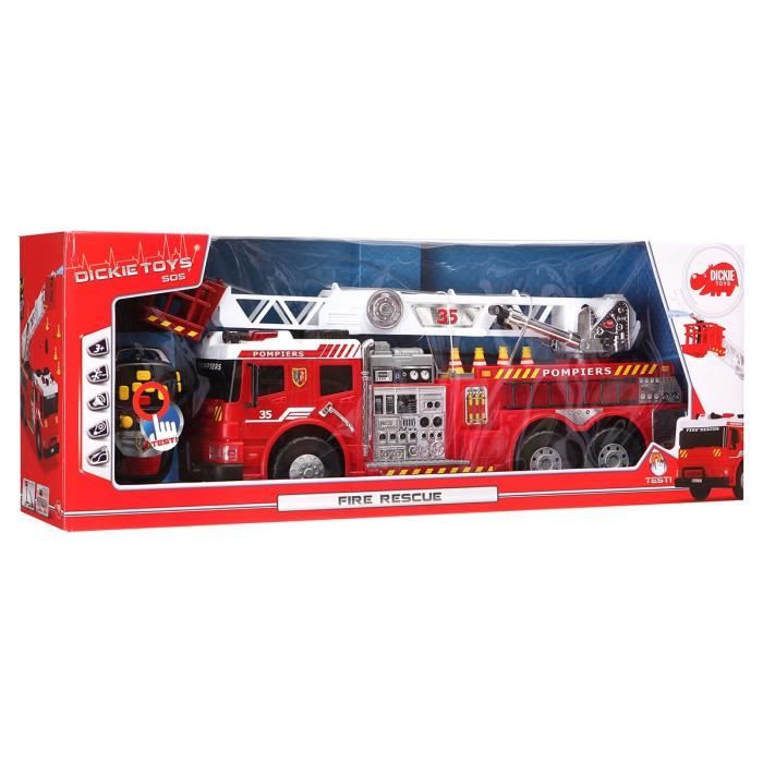 Jouet modèle de camion de pompier télécommandé pour garçon, jouets  d'ingénierie RC, grue Assad, jaillissement - Cdiscount Jeux - Jouets