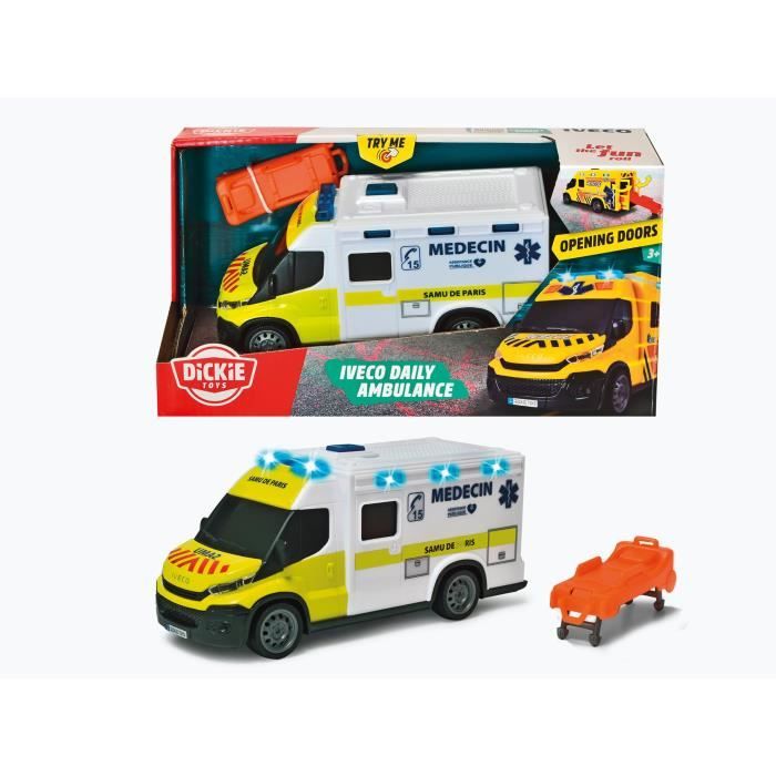 AMBULANCIA SAMUR - COCHES DE METAL DE COLECCIÓN