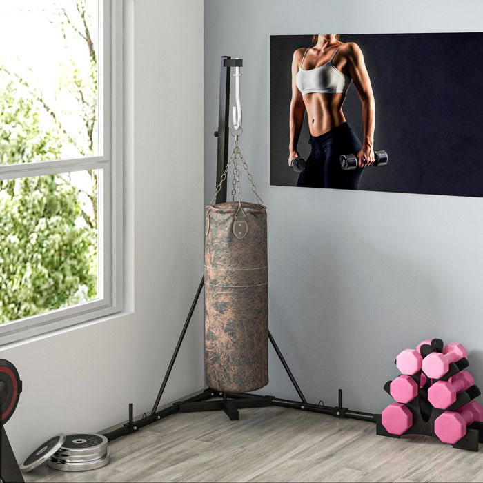 Support sur pied sac de frappe sales