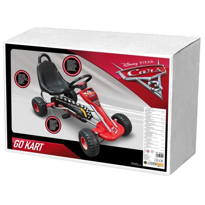 CARS Go Kart P dales 89 x 52cm Disney Cdiscount Jeux Jouets