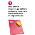 OXFORD Cahier Easybook agrafé - 17 x 22 cm - 96p seyès - 90g - Orange-3
