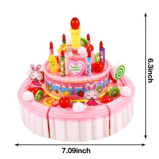 Jeu De Simulation De Gateau D Anniversaire Avec Musique Rose Cdiscount Jeux Jouets Jeu De Simulation De Gateau D Anniversaire Avec Musique Rose Cdiscount Jeux Jouets