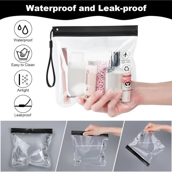 Pochette transparente pour avion top