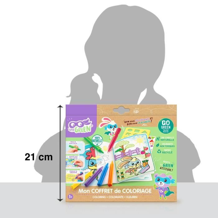Crayola - Mini Kids - Mon premier coffret de coloriage et de gommettes -  Coloriage pour enfant et tout petit - Cdiscount Jeux - Jouets