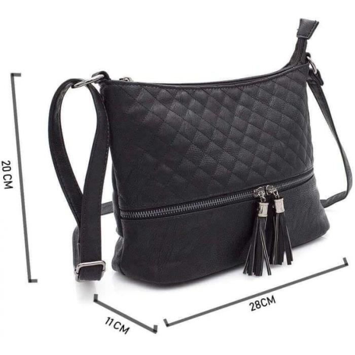 Gallantry Sac A Main Bandouliere Femme Messenger Porte Epaule Bicolore Matelasse Rouge ROUGE Cdiscount Bagagerie Maroquinerie