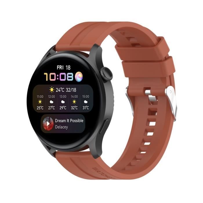 Bracelet en silicone de remplacement pour montre connectée Huawei