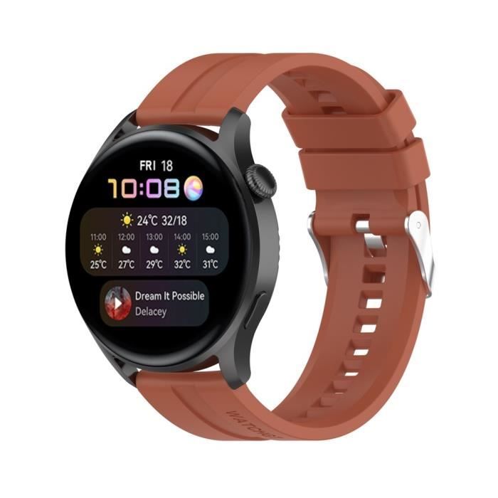 Turnwin Lot de 3 compatibles avec les bracelets Huawei Watch Fit, bracelet  sport de remplacement en silicone souple léger et respirant