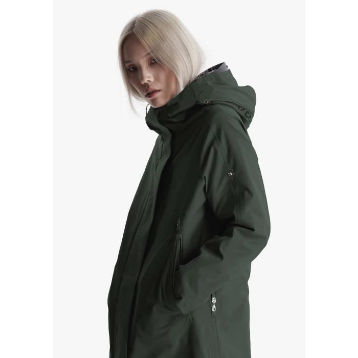 Parka d hiver PLANCK Krakatau Veste impermeable femme Doublure etanche Veste interieure amovible