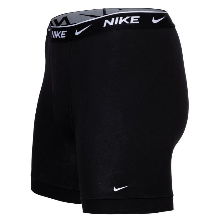 Nike Calecon Homme uni Paquet de 3 Noir Cdiscount Pret a Porter