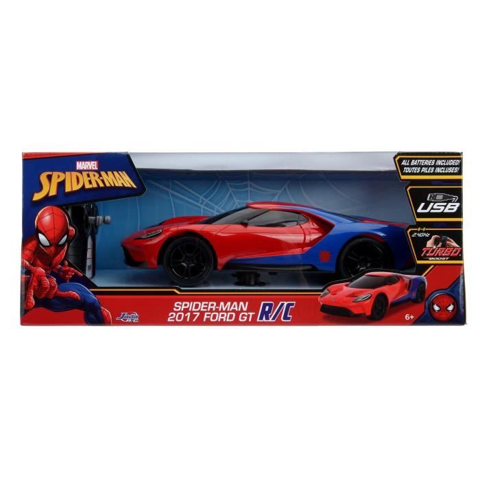 Voiture shop radiocommandée spiderman