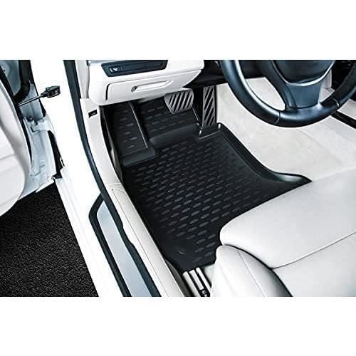 OMAC Tapis de sol pour Land Rover Range Rover L322 2002-2012 en caoutchouc Noir