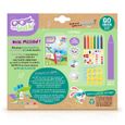 SUPER GREEN Kit de coloriage, crayons bio-4