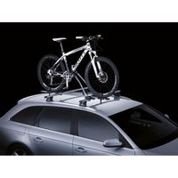 Thule FreeRide Porte-vélos Toit - Transport Vertical Facile, Bras à Verrouillage Rapide, Jusqu’à 17 Kg/vélo