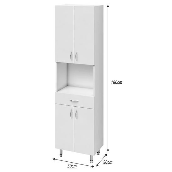 Armando Armoire De Salle De Bain L 50 Cm Blanc Mat Achat Vente Colonne Armoire Sdb Armando Armoire Sdb 50cm Cdiscount