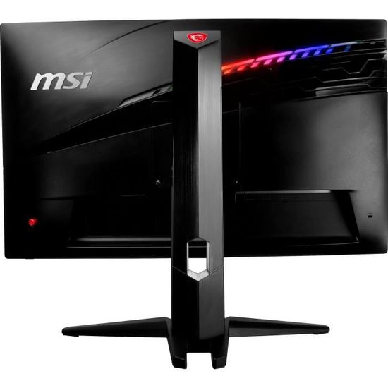 ecran incurve gamer msi optix mag271cqr 27 wqhd dalle va 1ms 144hz displayport hdmi