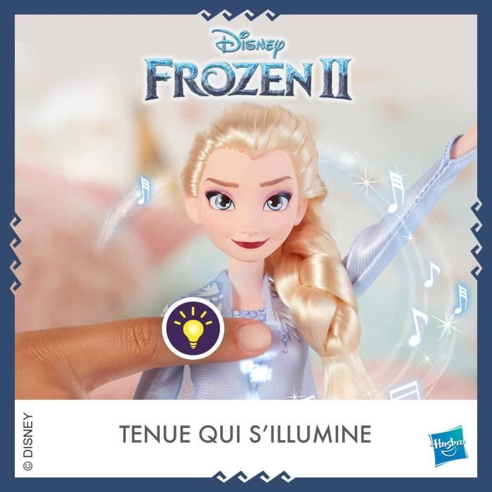 Disney La Reine Des Neiges 2 - Poupee Princesse Elsa Chantante