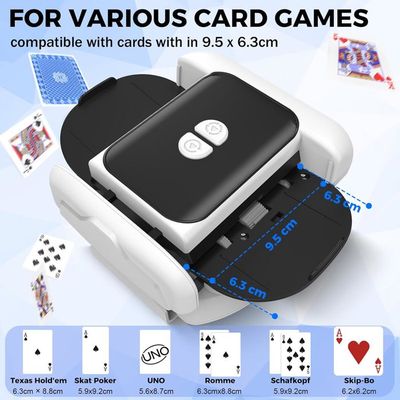 Melangeur Cartes Automatique YUNYODA Mélangeur Cartes Électrique 1