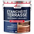 Étanchéité Terrasse : Peinture Sol Extérieur ARCATERRASSE Produit Imperméable ARCANE INDUSTRIES Sable - 10 L-0