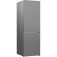 Réfrigérateur congélateur bas BEKO - RCNA366K34SN - 2 portes - 324 L (215+109) - L73 cm - Gris acier-0