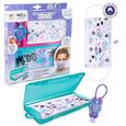 BE WELL Kit de Protection Tie Dye - Prévention complet : Masques jetables pour enfants10+ ans, étui et porte-gel-0