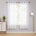 Deconovo Lot De 2 Voilage Salon Pour Chambre Enfant Garcon