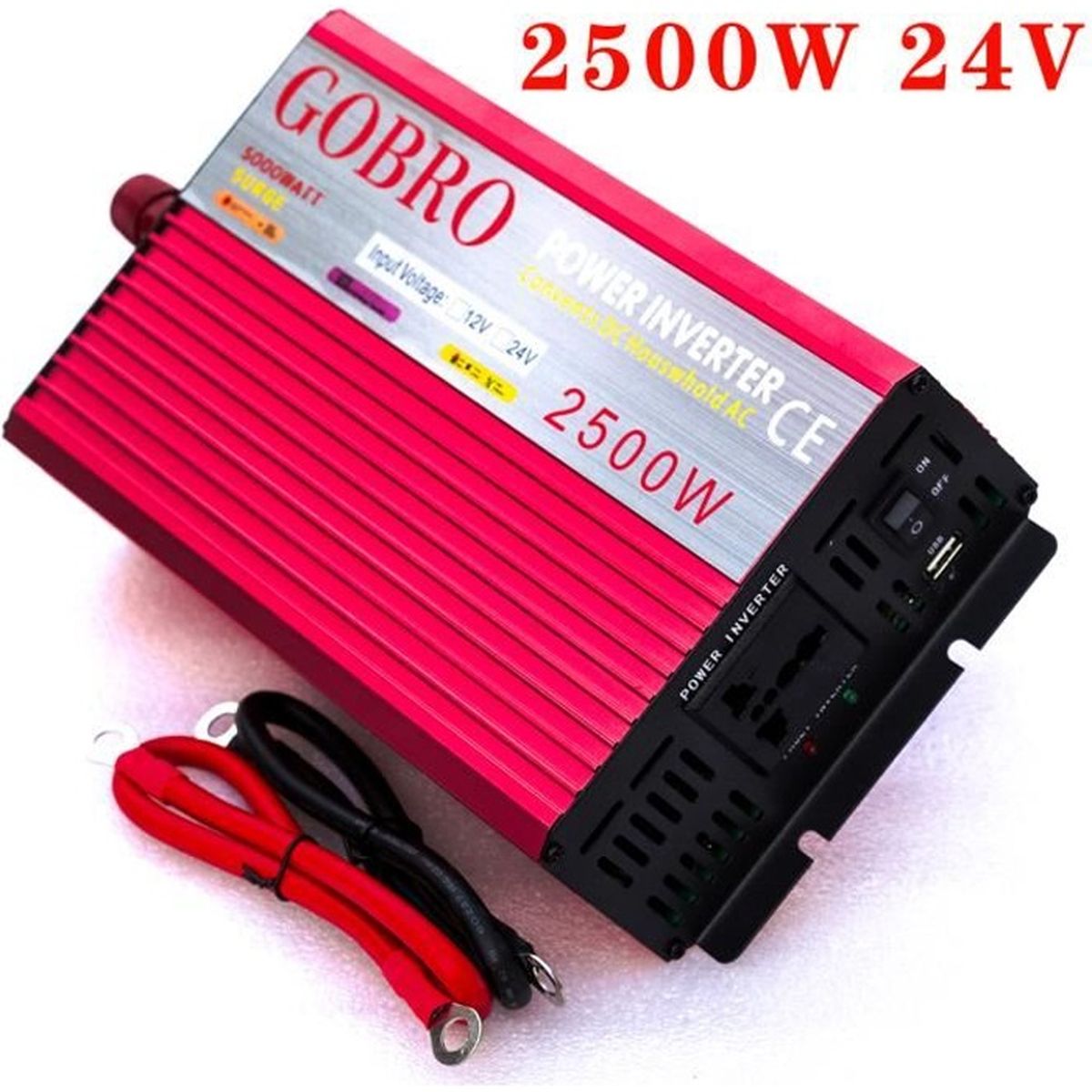 Convertisseur 48V DC Vers 220V AC - Onduleur 300W Pour Adapter Du 48 Volts Au 220