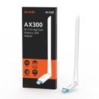 Tenda Clé WiFi Puissante AX300, Adaptateur USB WiFi pour PC, Antenne WiFi 6dBi, Soft-AP, Windows7/10/11, U2