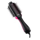 MOONMINI One Step sèche cheveux et volumateur,Salon Air Chaud Paddle Brosse à cheveux Générateur d'ions négatifs à lisser bigoudi Styler Noir