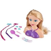Barbie, Tête à Coiffer Basic, 20 pièces incluses, Jouet pour enfants dès 3  ans, GIOCHI PREZIOSI, BAR28 : : Jeux et Jouets
