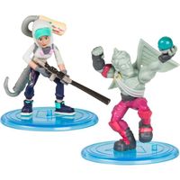 Figurines Fortnite Battle Royale - Pack Duo Love Ranger & Teknique - MOOSE TOYS - 5cm - Accessoires inclus