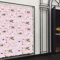 6 pièces fleur mur panneau fleur artificielle mur toile de fond pour Photo fond fête mariage décor