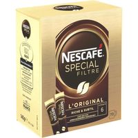 LOT DE 3 - NESCAFE - Café Soluble Spécial Filtre Original - boîte de 140 g - 70 sticks