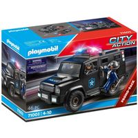 PLAYMOBIL 70575 - City Action - Police Camion de bandits et policier pas  cher 