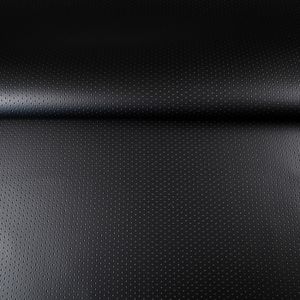 Tissu Simili Cuir Skai Sorrento EN Black au mètre