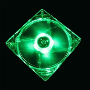 VENTILATEUR Lumière verte - Ventilateur Pour Ordinateur Pc Avec Lumières Colorées,boîtier De Refroidissement, Pour Pc, Qu